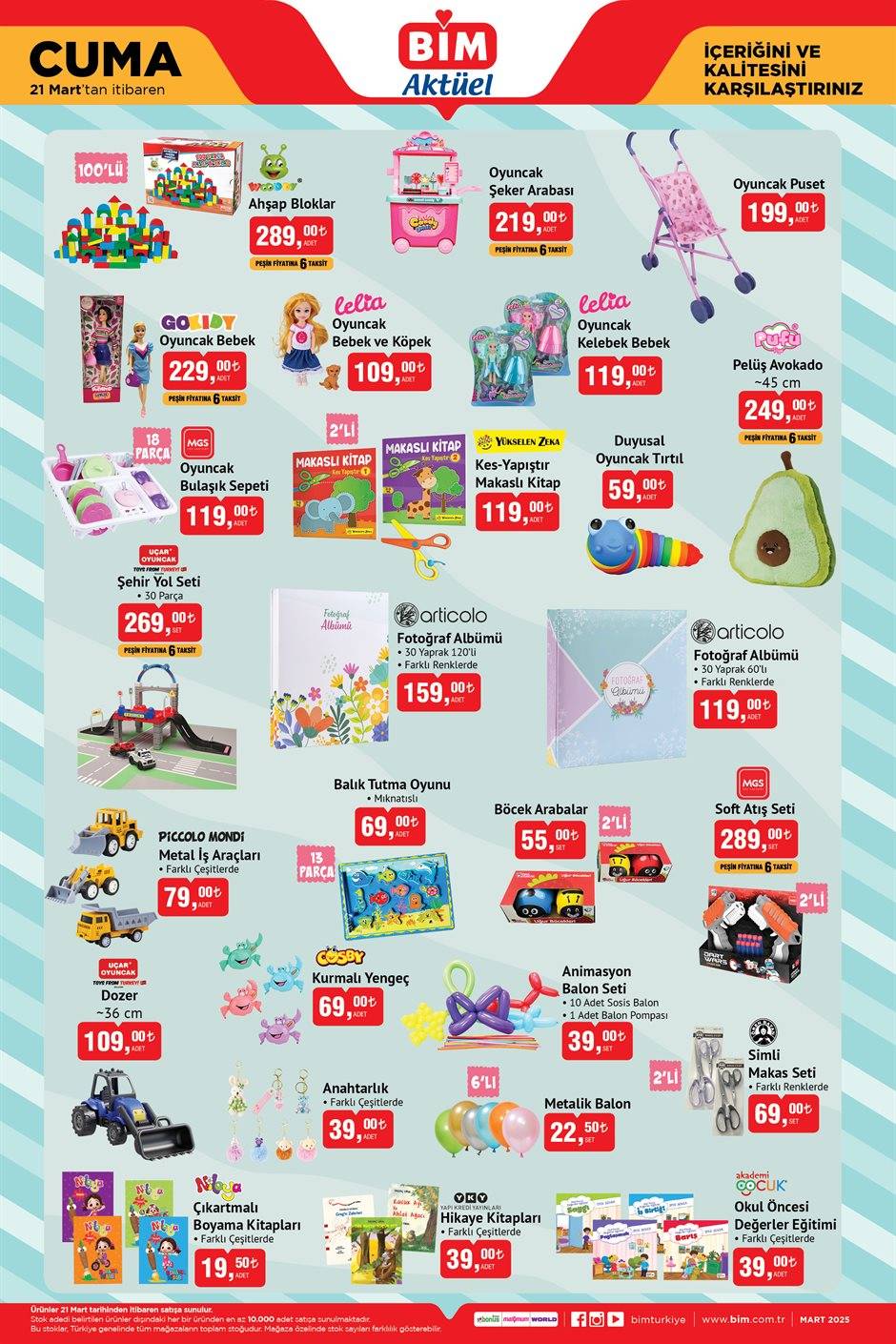 BİM Aktüel Ürünler Kataloğu | 21 Mart 2025 8